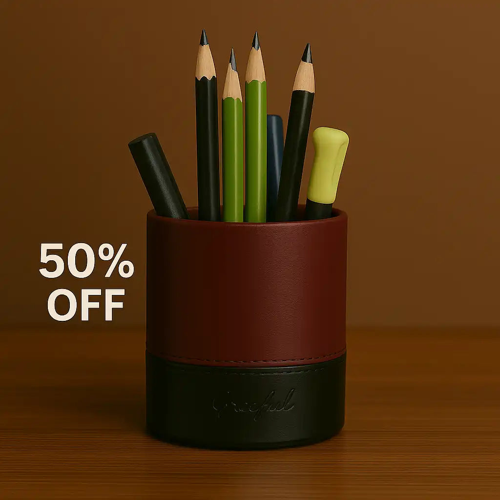 Leather Pen Holder