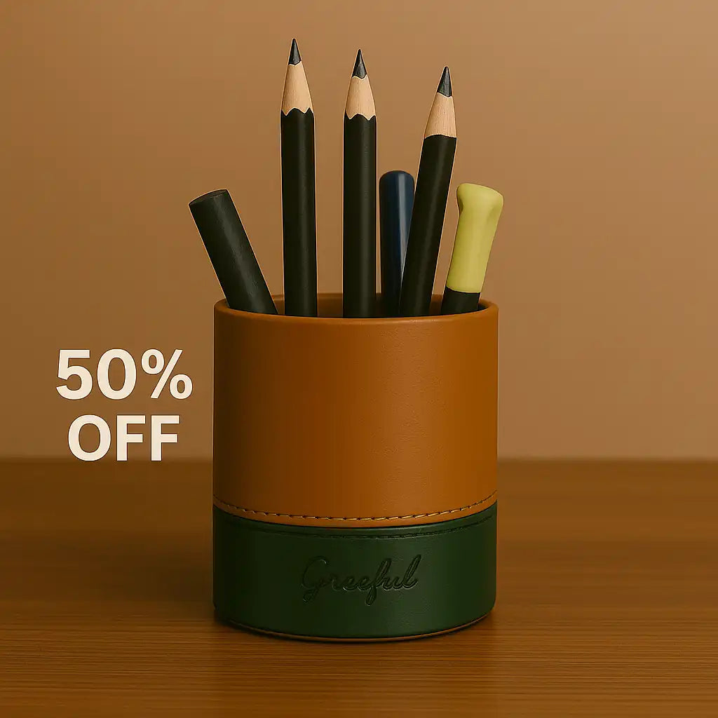 Leather Pen Holder