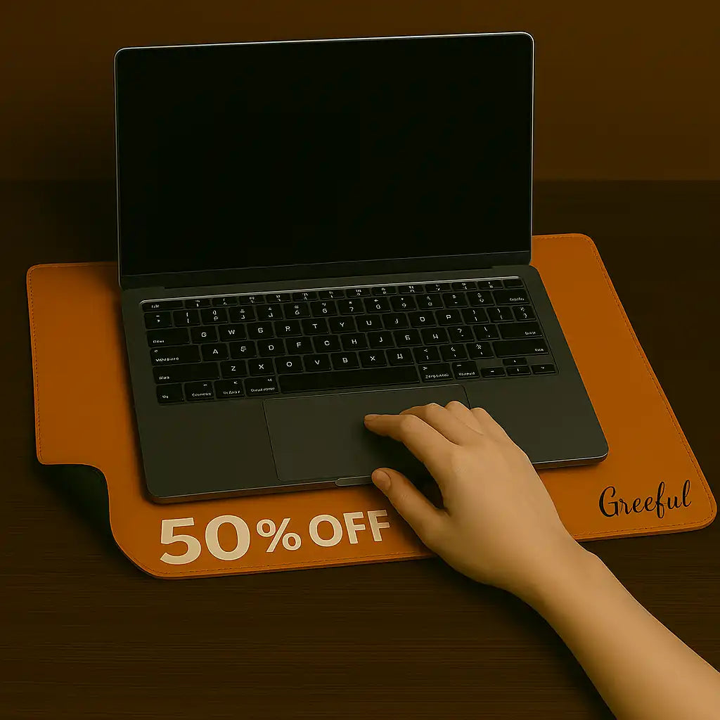 Doube Side Leather Desk Mat