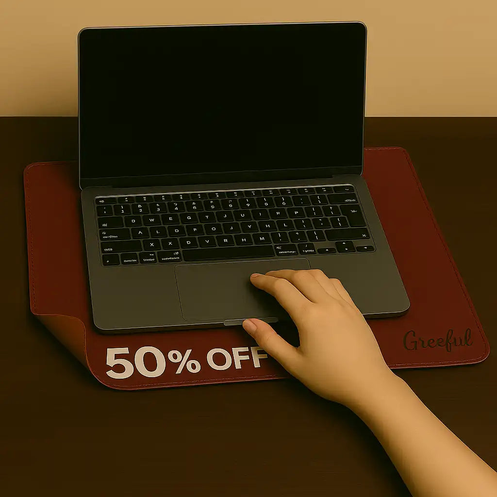 Doube Side Leather Desk Mat